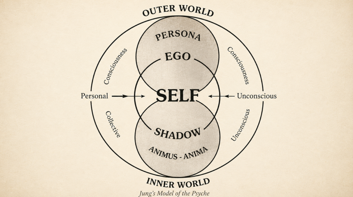Carl Jung's model of the psyche