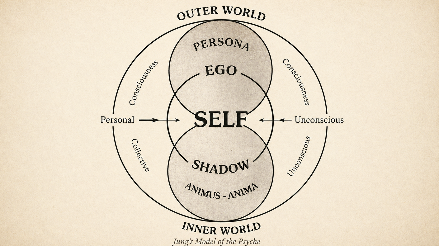 Carl Jung's model of the psyche